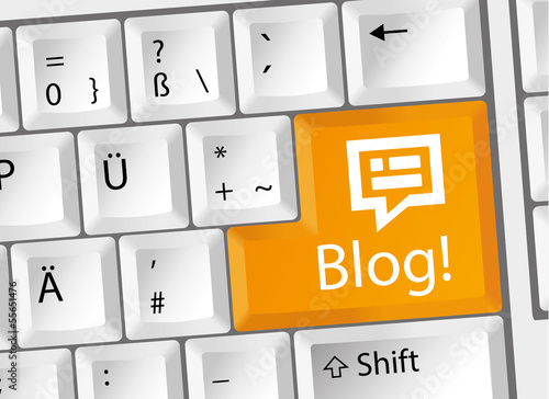 Blog - Bloggen - Tastatur deutsch