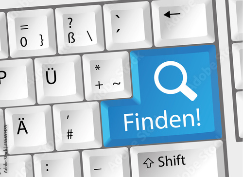 Finden - Suchen - Tastatur deutsch