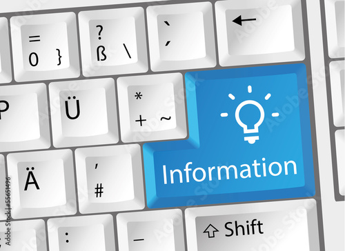 Information - Service - Tastatur deutsch