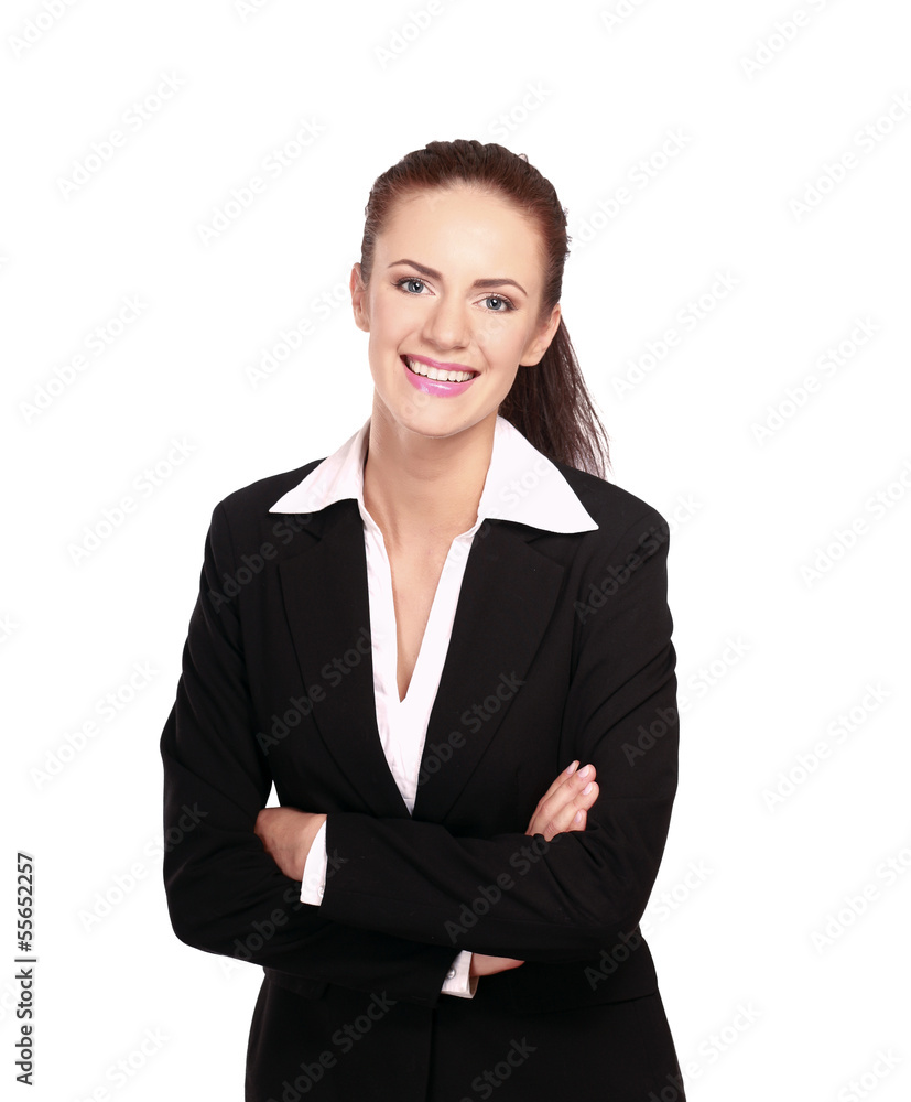 Portrait of a confident young woman standing Portrait of a confident young woman standing