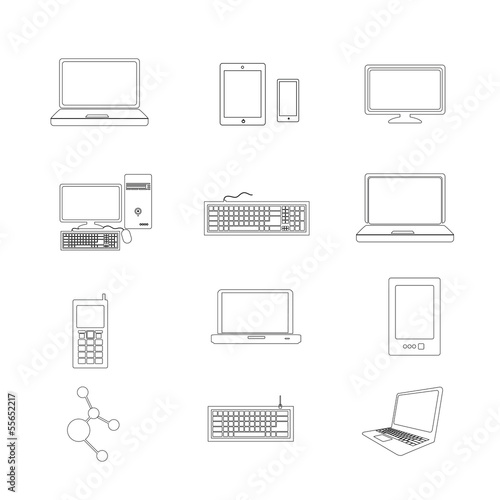 computers icons