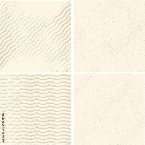 Grunge set stripe. Vector illustration.