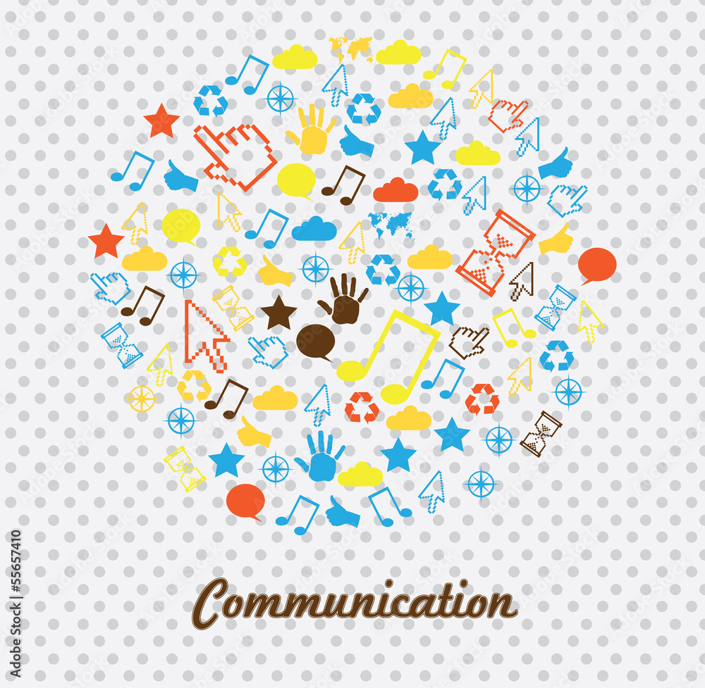 communications icons