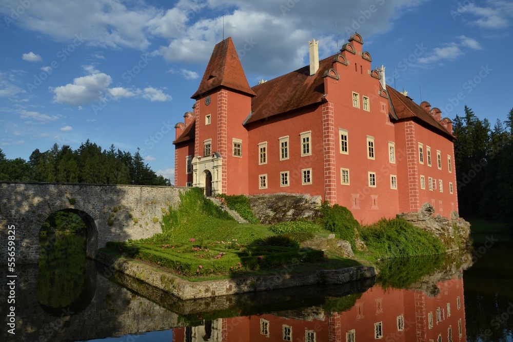 Naklejka premium Cervena Lhota Castle