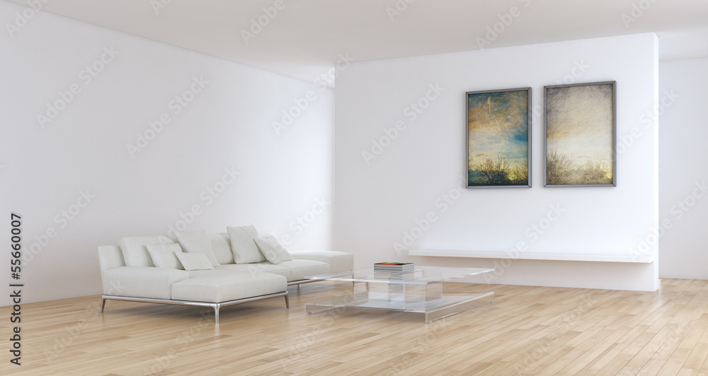 Fototapeta premium Living room