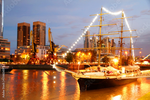 Puerto Madero in Buenos Aires..