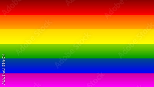 Photo Rainbow flag