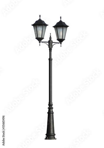 Εκτύπωση καμβά street lamp