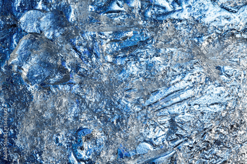 Obraz premium Ice texture, full frame/ background