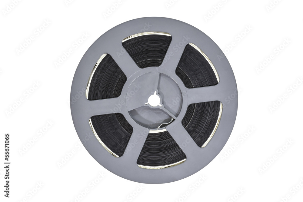Fototapeta premium Vintage Plastic Super 8 Film Reel