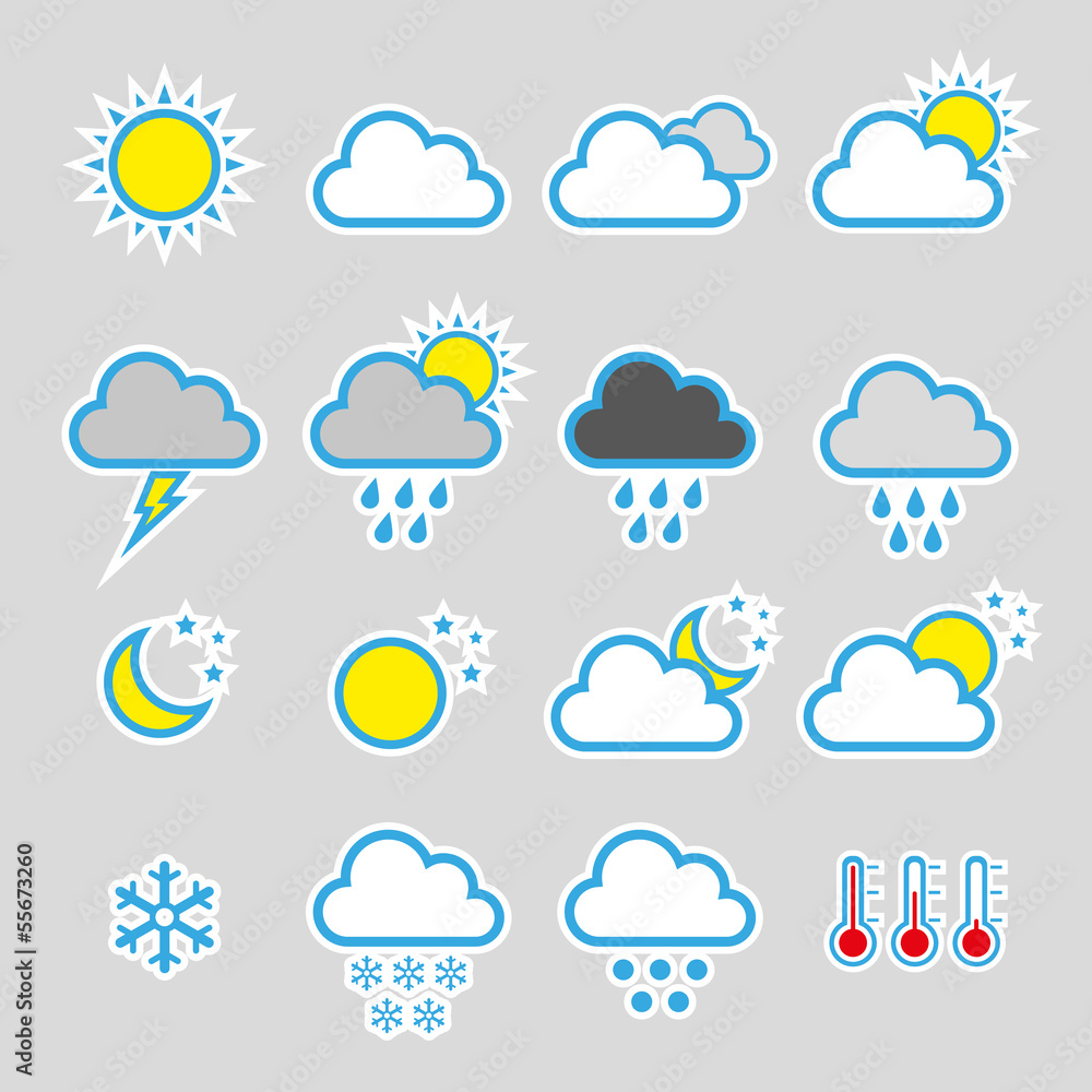 Weather Icon set Weather Icon set