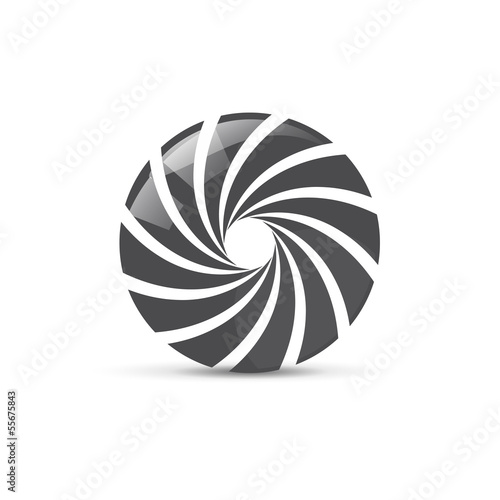 Vector logo photographer