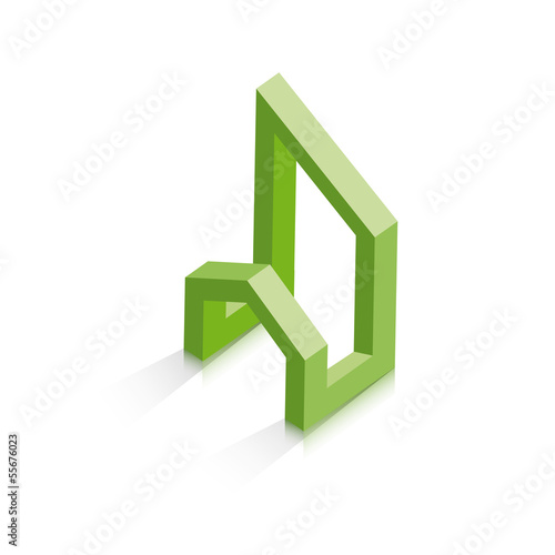 Vector 	Logo property developer, house and city