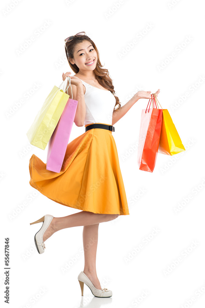 Shopping lady