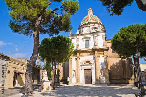 Canvastavla Sanctuary Church of Mater Domini. Mesagne. Puglia. Italy.