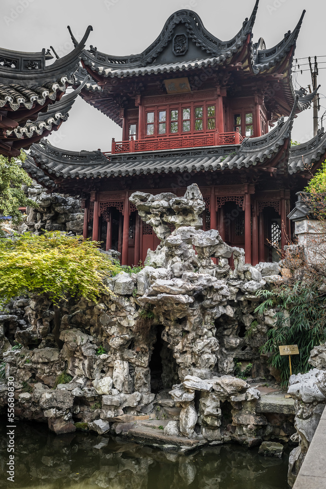 Fototapeta premium Yuyuan garden shanghai china