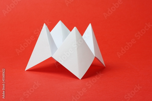 Paper Origami Fortune Teller photo