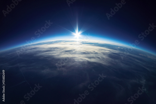 Foto Near Space photography - 20km above ground / real photo