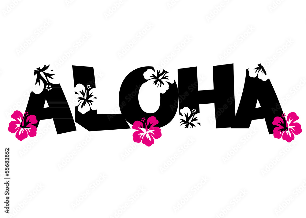 aloha - obrazy, fototapety, plakaty 