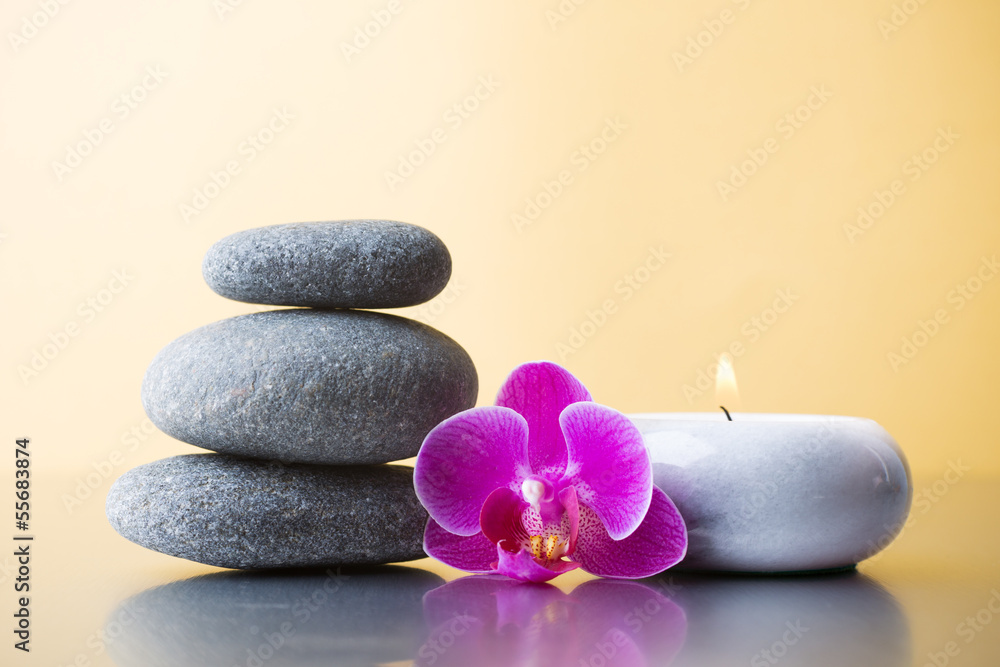 Obraz premium Spa stones.