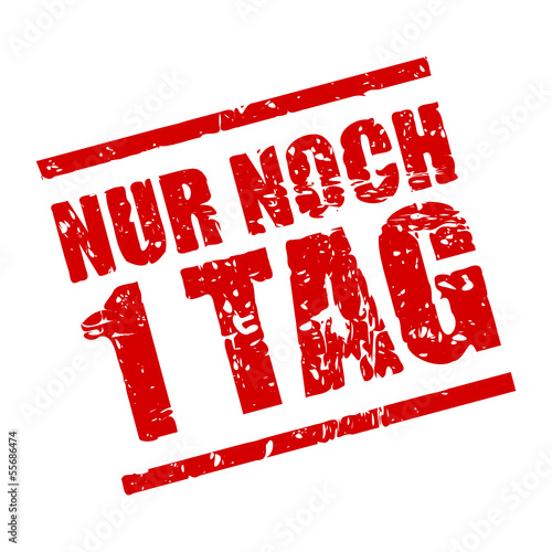 stempel eckig nur noch 1 tag I