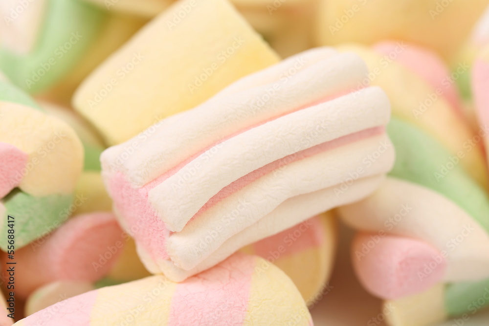 Background of marshmallows candy Background of marshmallows candy