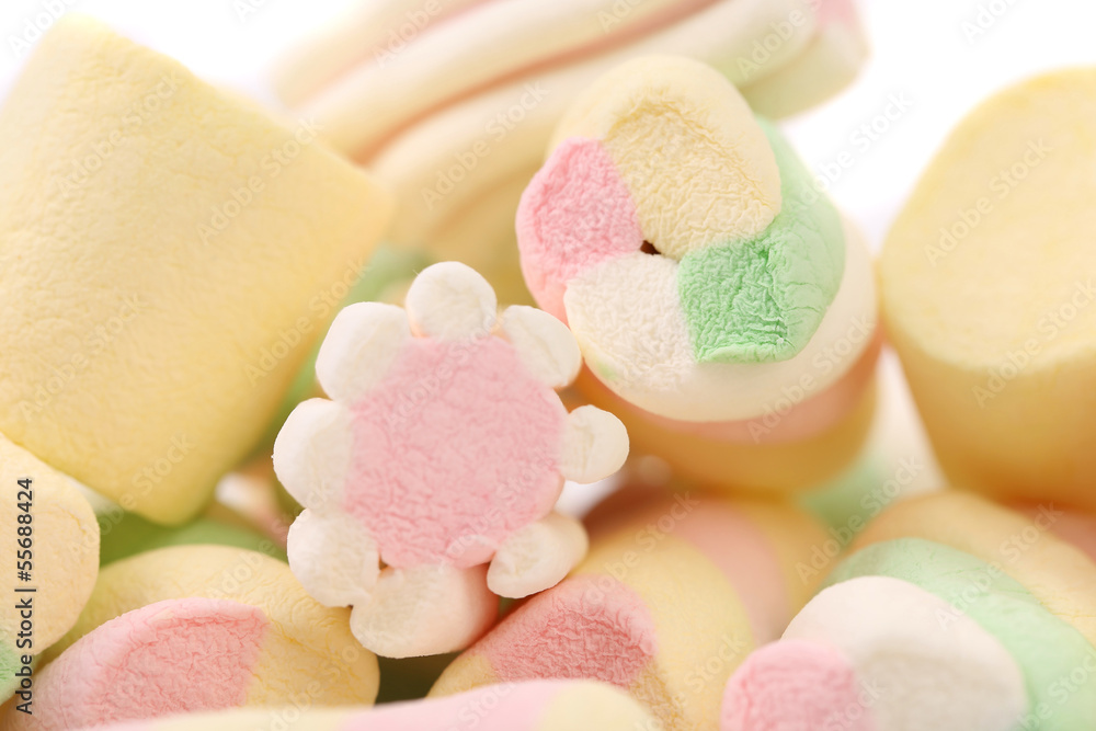 Colorful marshmallows candy Colorful marshmallows candy