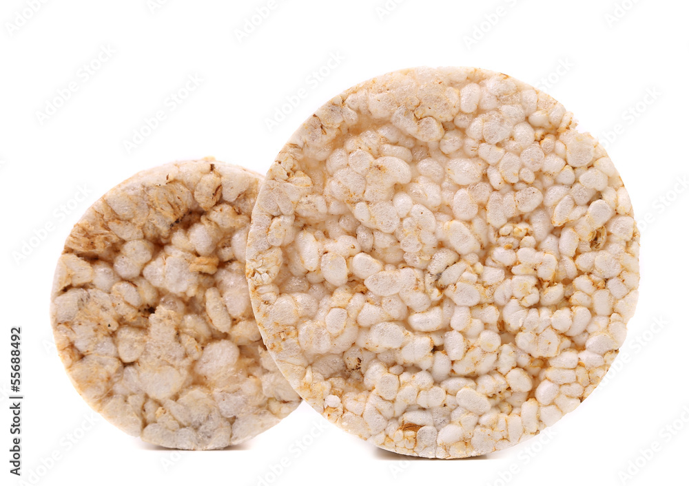 Stack of rice cakes. Stack of rice cakes.