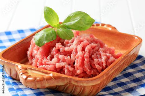 Fresh ground meat