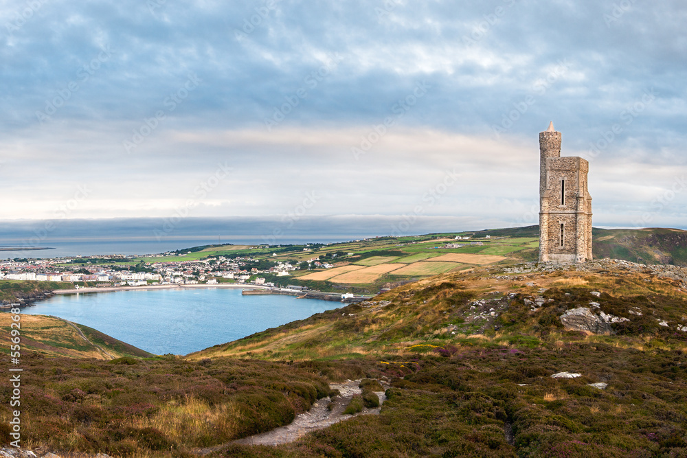 Milner's Tower and Port Erin Bay