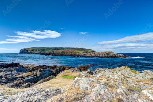 The Calf Sound and Calf of Man in the Isle of Man