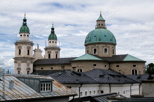 City of Salzburg in Germany, Europe.