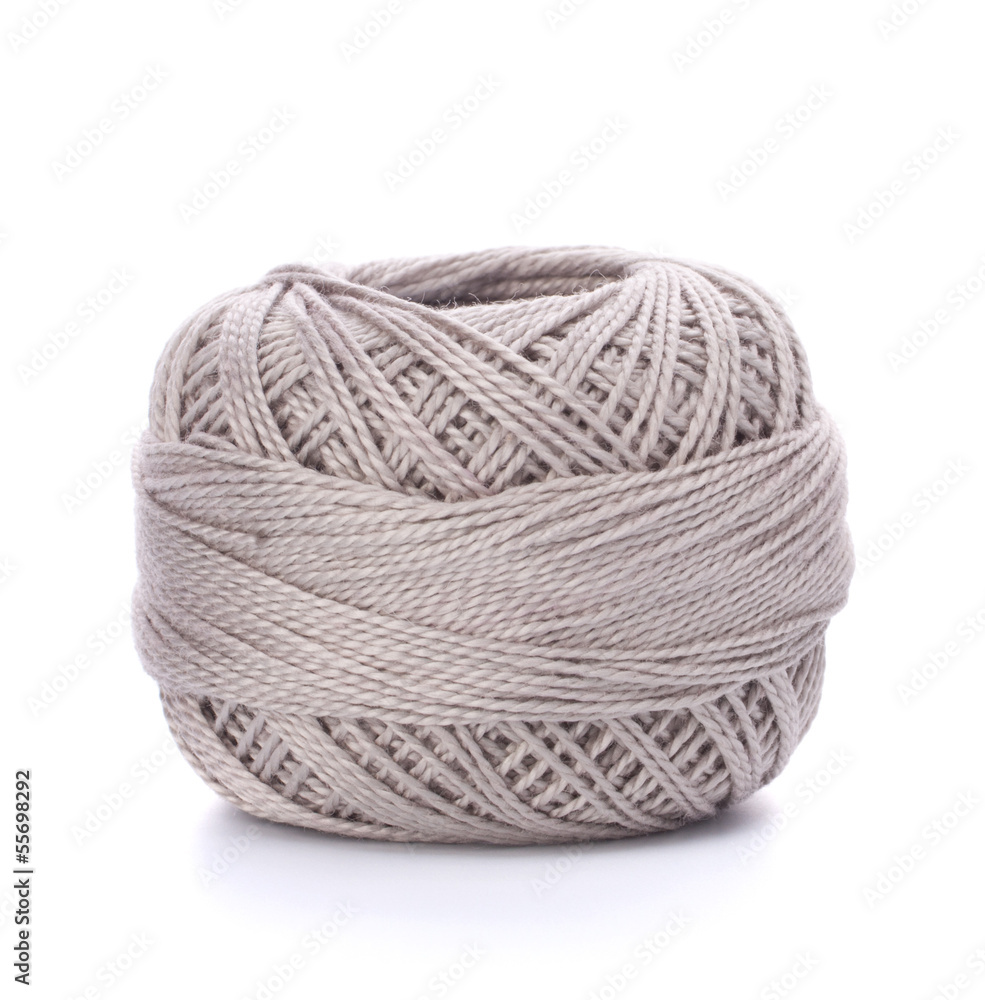Obraz premium spool of grey thread