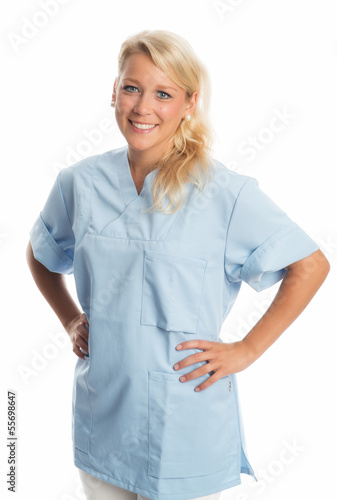 Blonde Krankenschwester photo