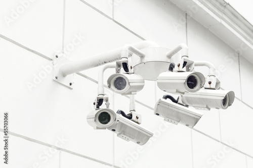 Wall mounted Surveillance camera