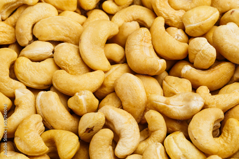 Fresh cashew nuts Fresh cashew nuts