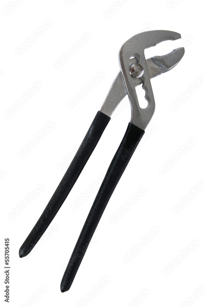pliers isolated on a white background pliers isolated on a white background