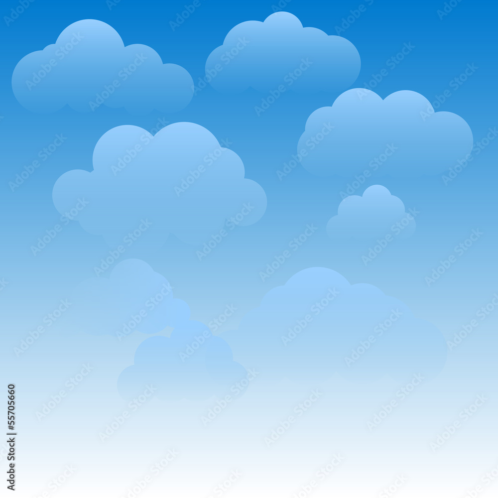 abstract sky background. vector illustration