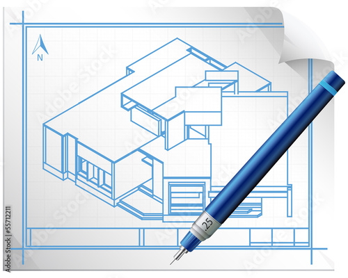 Architectural Drawing Concept