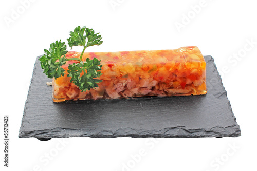 Aspic de légumes