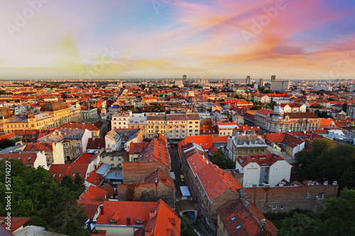 Zagreb cityspace