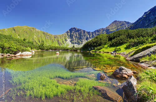 Slovakia mountain lake - Rohacske plesa, West Tatras