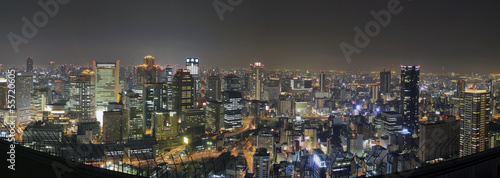 Osaka Skyline at night © greir