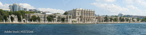 Large palace on a river