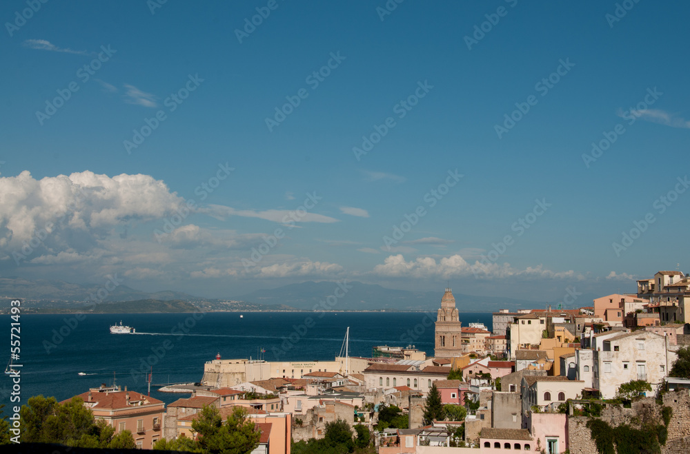 Panorama centro storico Gaeta