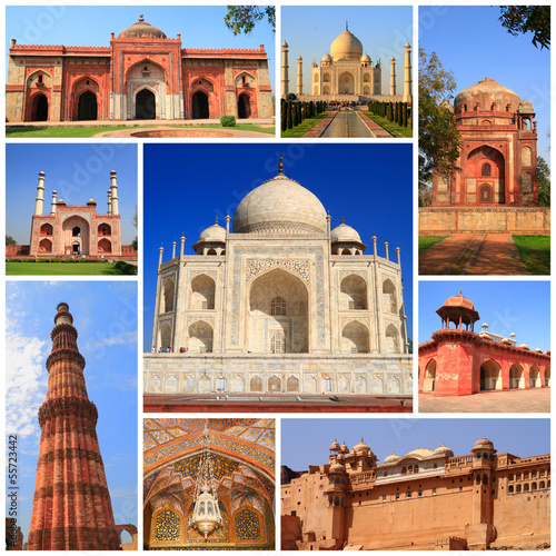 Canvas Print Impressions of India
