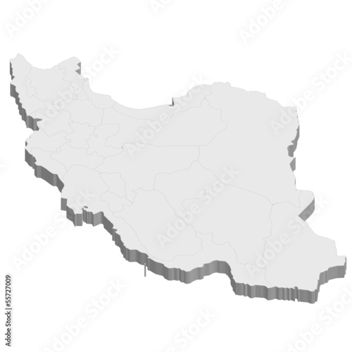 イラン 地図 国