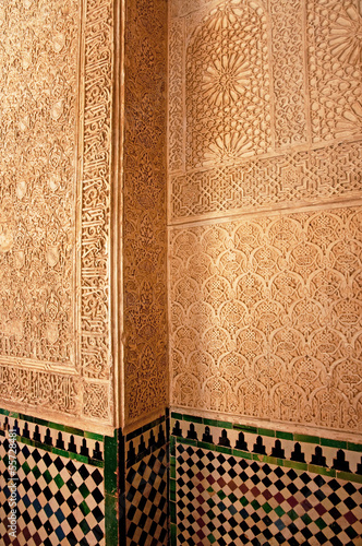 The famous Alhambra in Gran...