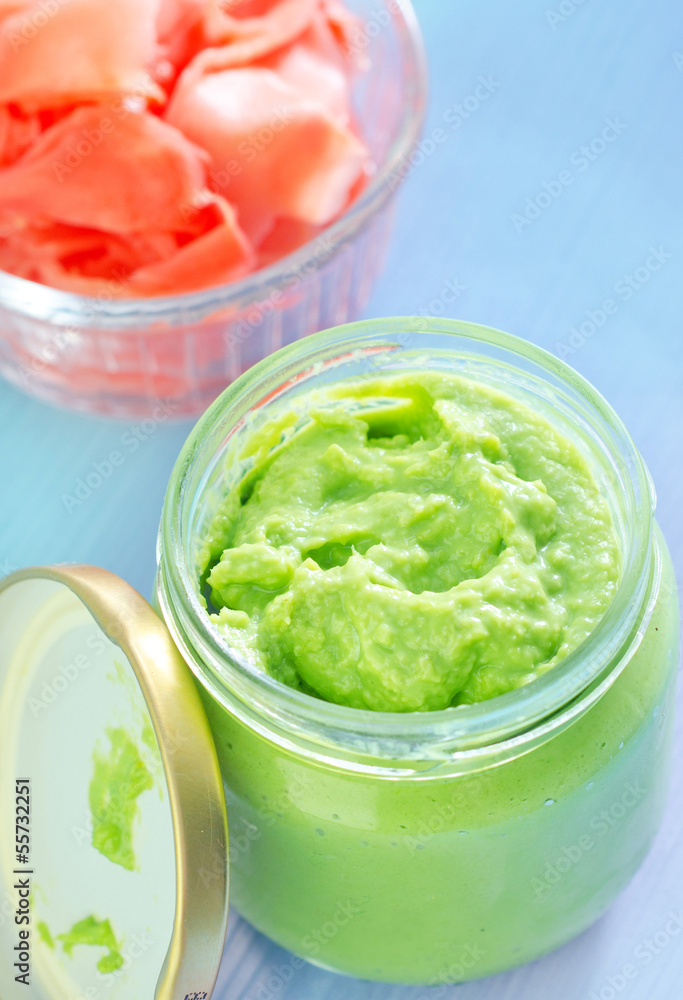 wasabi and ginger wasabi and ginger