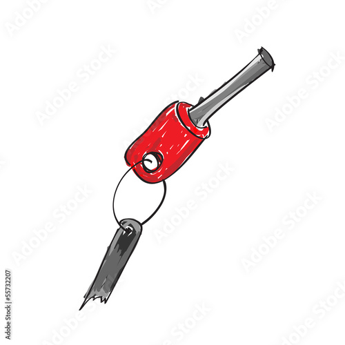 Hand drawn magnesium fire starting